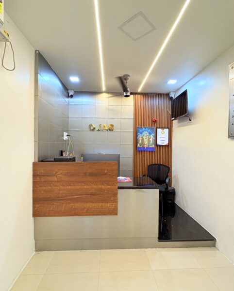 OJAS Reception best dental clinic in theni